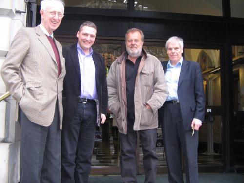 London 9 March 2008 Roland Williams, Romano Viazzani, Lars Holm and Owen Murray
