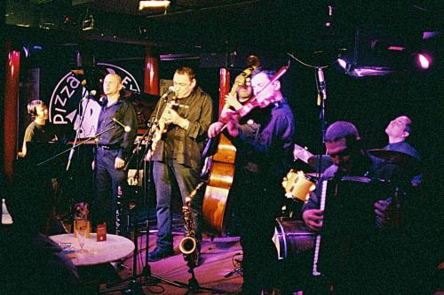 Romano Viazzani with Gilad Atzmon and the Orient House Ensemble at The Pizza Express Jazz Club, Soho, London 2005