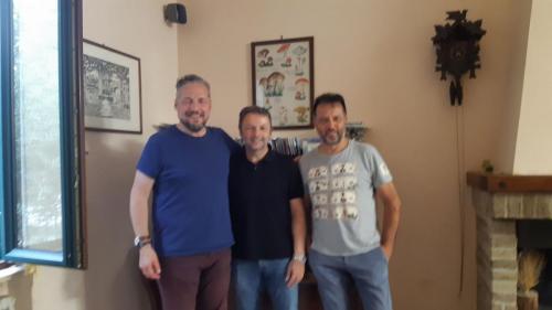 Romano VIazzani, Mirco Patarini and Gianluca Bibiani