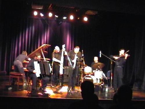 Romano Viazzani with Gilad Atzmon and the Orient House Ensemble at the Satyricon club in Essen, Germany